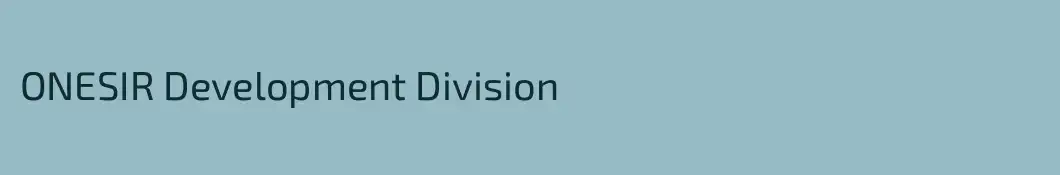 ONESIR Development Division